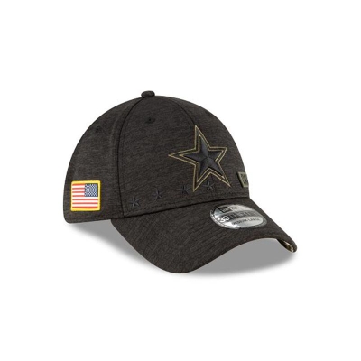 Sapca New Era Dallas Cowboys NFL Salute To Service 39THIRTY Stretch Fit - Negrii